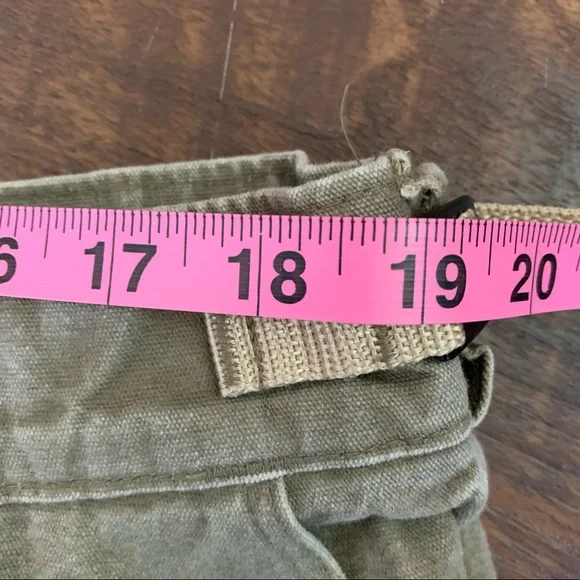 SOLD!  Columbia Brush Pants Mens 40 x 32 Green Tan Outdoor Hunting Field Work - Picture 13 of 13